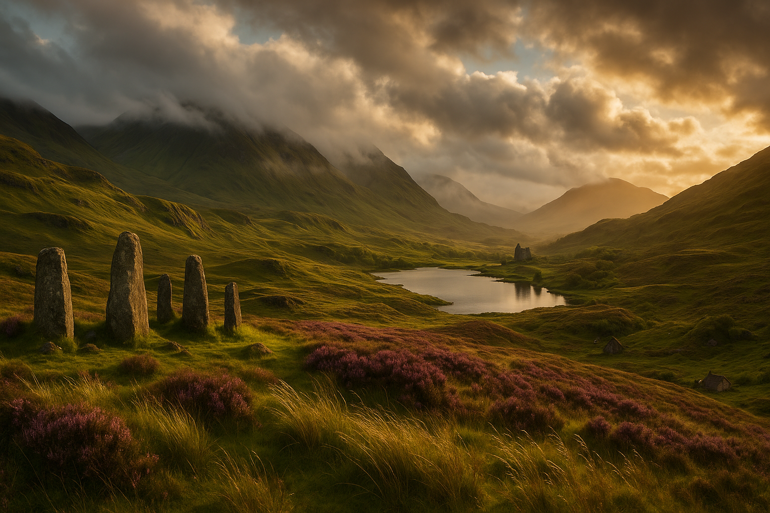 mooie schotse natuur 